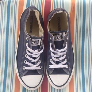 Navy Blue Converse